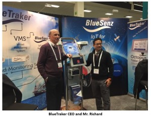 Richard with BlueTraker CEO